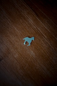 Cut out paper horse