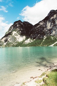 Pragser Wildsee lake, Italy