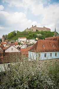 Plassenburg castle at Kulmbach in Germany