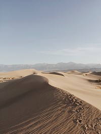 Mesquite Flat Sand Dunes, Death Valley, California, United States