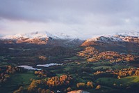 Loughrigg Fell in the English Lake District, United Kingdom