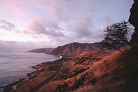 Scenic view of the coastlines in Oahu, Hawaii