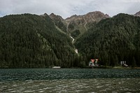 View of Lake Anthoiz, Italy