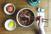 Korean seafood stew