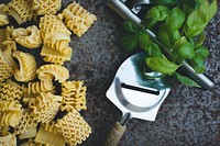 Radiatori pasta food photography