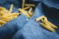 Penne pasta food photography