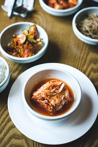 Different types of Kimchi