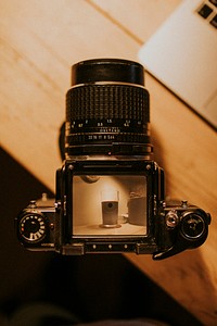 Through the lens of a vintage camera