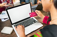 Online purchase with a credit card