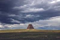 The Ames Monument, erected in 1880 in a desolate stretch of rural Albany County, Wyoming.