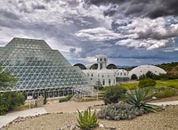 Biosphere 2, a science research facility in Oracle, Arizona, now owned by the University of Arizona.