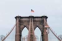 Free Brooklyn Bridge, New York City image, public domain travel CC0 photo.