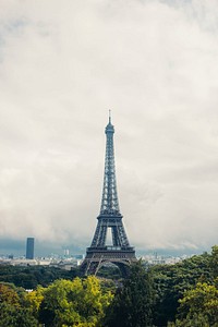 Free Paris Eiffel Tower during daytime photo, public domain building CC0 image.