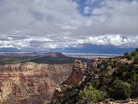 View from the South Rim of the spectacular Grand Canyon National Park. The 277-mile-long canyon, formed over two billion years by the Colorado River in northern Arizona, is the United States&rsquo; second-most-visited national park, behind the vast Great Smoky Mountain park far to the east.