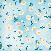 Beautiful floral background design vector