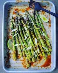 Free grilled asparagus image, public domain food CC0 photo