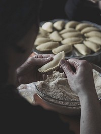 Free making ravioli image, public domain food CC0 photo.