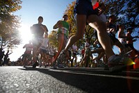 Nearly 21,000 runners crossed the start line at this years Marine Corps Marathon.