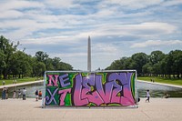 Next Level Hip-Hop Cypher at the Mall, Washington D.C, USA,  June 5, 2018.