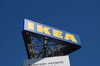 IKEA billboard. Haarlem, the Netherlands - May 6, 2018