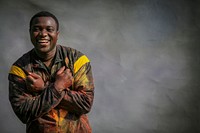 U.S. Army National Guard Spc. Collins Obwogi, a medic with Charlie Company, 250th Brigade Support Battalion, stands for a portrait after completing the 2018 New Jersey National Guard LGBT 5K Color Run on Joint Base McGuire-Dix-Lakehurst, N.J., June 8, 2018.