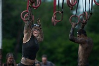 The U.S. Army Reserve showed their support to the Spartan Race Chicago heals this weekend, 23-24 June 2018, with motivational help at the rope climb event along with the Army Reserve Fitness Challenge booth.