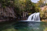 Autumn on Waterfall Trail, Fossil Creek, Coconino National Forest, Arizona, November 14, 2017. For trail and recreation information, see Fossil Creek, Fossil Springs Wilderness, and the Coconino National Forest. Original public domain image from Flickr