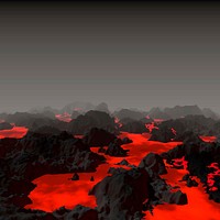Lava Islands. Free public domain CC0 image.