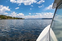 Views from the boat in Flat Mountain Arm. Original public domain image from Flickr