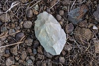 Stone lithic. Original public domain image from Flickr