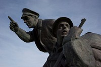 Men sculpture. Original public domain image from Flickr