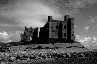 Castle on Piel Island. Original public domain image from Flickr