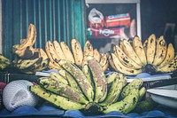 Bananas on a local asian market.