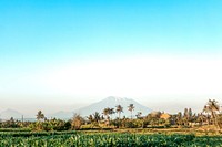 Holy Volcano Agung, Bali island, Indonesia. Free public domain CC0 photo.