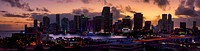 Miami Skyline. Free public domain CC0 image.