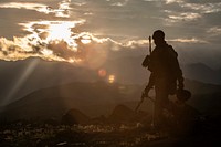 A U.S. Marine with India Company, 3rd Battalion, 3rd Marine Regiment, Marine Air-Ground Task Force-6 (MAGTF-6) prepares to conduct a company urban assault during Integrated Training Exercise (ITX) 2-19 on Range 230 aboard Marine Corps Air-Ground Combat Center Twentynine Palms, Calif., Feb. 2, 2019.