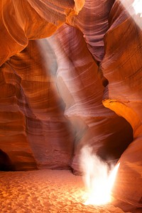 Antelope Canyon in American Southwest, travel background. Free public domain CCo image.
