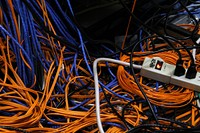 Messy Cables. Original public domain image from Flickr