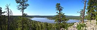 Upper Lake Mary Panorama along Anderson Mesa ridge. Credit: Coconino National Forest. Original public domain image from Flickr.