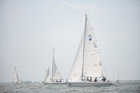 ANNAPOLIS, Md. (July 11, 2019) Midshipmen 4th Class, or plebes, from the United States Naval Academy Class of 2023 complete sailing training during Plebe Summer, a demanding six-week indoctrination period intended to transition the candidates from civilian to military life.