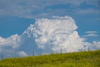 Clouds near Wright, Wyoming, on July 29, 2019. USDA Photo by Lance Cheung. Original public domain image from Flickr