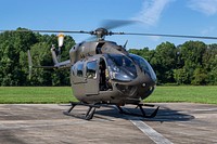 A U.S. Army UH-72A Lakota helicopter with the 1-224th Security and Support Battalion, New Jersey Army National Guard, prepares to take off at the New Jersey Department of Military and Veterans Affairs, Lawrenceville, N.J., Aug. 1, 2019. During the flight, Haki Çako, Director General, General Directorate of Civil Emergencies, Ministry of Defence, Republic of Albania, will be familiarized with the helicopter’s capabilities and equipment that can be employed during natural or man-made disasters. In 2001, the Republic of Albania signed a bilateral affairs agreement with the U.S. Department of Defense and New Jersey officially establishing the New Jersey-Albanian State Partnership Program. The National Guard State Partnership Program is a U.S. Department of Defense program managed by the National Guard that links U.S. States with partner countries for the purpose of supporting the security cooperation objectives of the geographic Combatant Commanders. (New Jersey National Guard photo by Mark C. Olsen). Original public domain image from Flickr