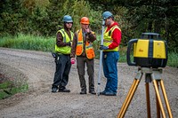 Students from the Anaconda Job Corps Civilian Conservation Center reconstruct a road in the Flint Creek Campground, Pintler Ranger District of Beaverhead-Deerlodge National Forest Montana, September 19, 2019.