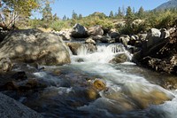 Santa Ana RiverRiver flowing in late summer.Forest Service photo by Tania C. Parra. Original public domain image from Flickr