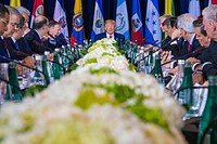 Secretary Pompeo Participates in a Meeting on Venezuela Hosted by President Trump