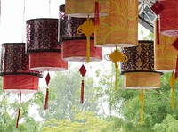 Lanterns for mid-autumn festival or lantern festival