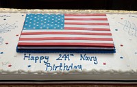 ANNAPOLIS, Md. (Oct. 11, 2019) The United States Naval Academy hosts a cake-cutting ceremony commemorating the Navy's 244th birthday.