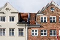 Danish Buildings. Free public domain CC0 image.