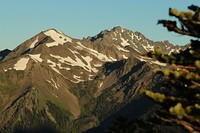 Looking south from Buckhorn Mountain, Buckhorn Wilderness on the Olympic National Forest. Photo by Matthew Tharp. Original public domain image from Flickr