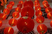 CNY - red, red lanterns.
